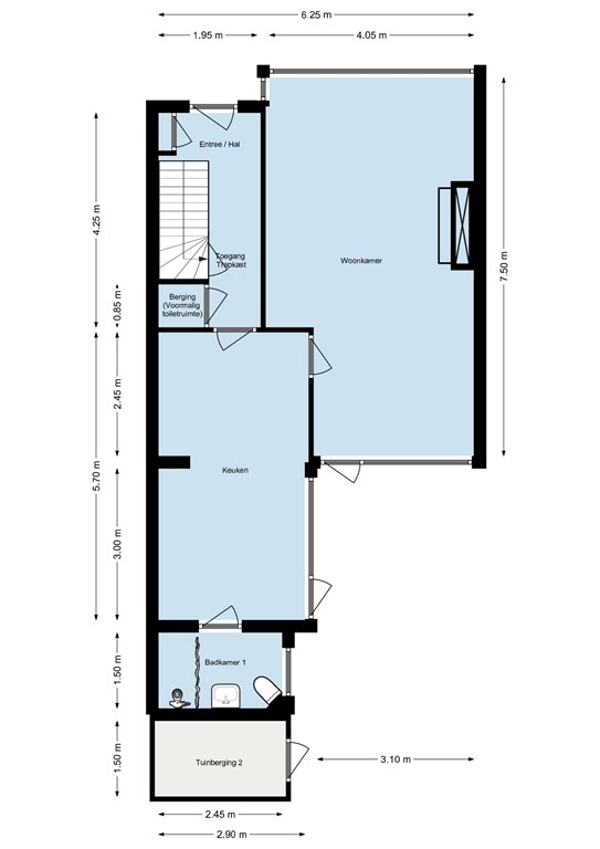 mediumsize floorplan